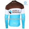 Wielershirt 2018 AG2R La Mondiale N002 Winter Thermal Fleece